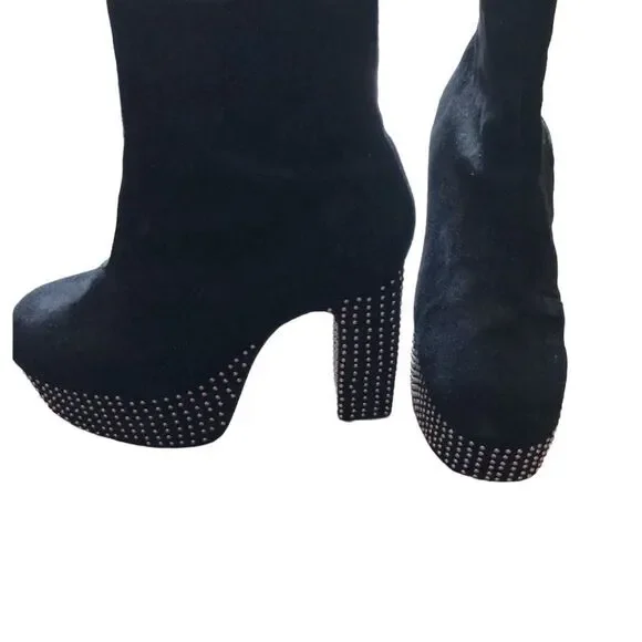 Jeffrey Campbell Laurita studded platform boot - Picture 2 of 4